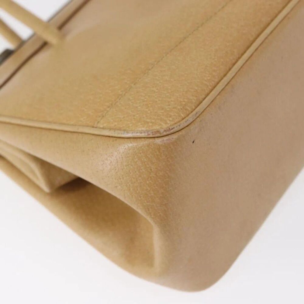 Gucci Vintage Leather Beige Leather Handbag - Picture 12 of 16